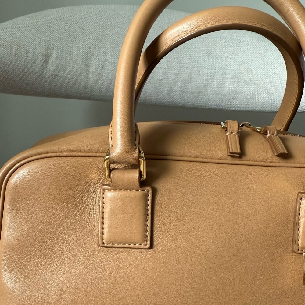 Loewe Retail-$3450 Amazona 23 Leather Bowling Bag in Warm Desert -good condition - Picture 3 of 16
